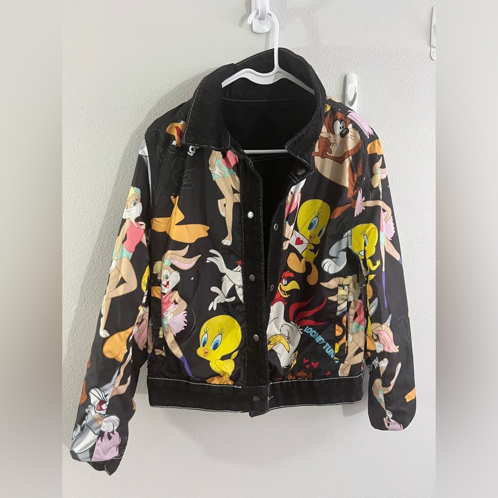 Looney Tunes‎ Members Only reversible jacket M